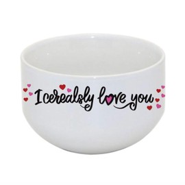 I Cerealsly Love You, 24oz Cereal Bowl