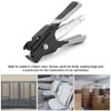 Supermarket Packaging Hog Ring Pliers C type Nail Sealing Pliers