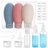 13 Pcs Travel Bottles for Toiletries, Opret Travel Containers TSA