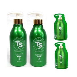 TS골드플러스 샴푸 500ml*2개+6g*2개/탈모샴푸 TS Gold Plus Shampoo 500ml*2 + 6g*2 / Anti-Hair Loss Shampoo