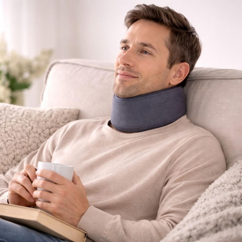 Orliman Medically Approved -Semi Rigid Cervical Collar-Post Trauma Brace for