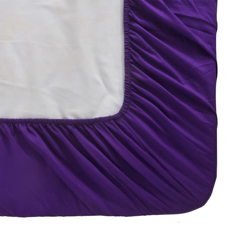 WEAVERS: Extra Deep Fitted Sheet - Super Soft Luxurious Microfiber,