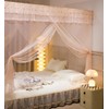 naturetalk Bed Canopy, Princess Bed Curtain Net for Girls &