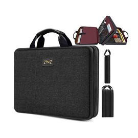 ZINZ Slim & Expandable Laptop Sleeve 15 15.6 16 Inch Case Bag for Popular 15"-16" Notebooks Water-Resistant Handbag Multipurpose Computer Accessories Storage Bag,B04K01