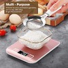 Mik-Nana Food Scale Pink, 10kg/22lb Digital Kitchen Scale Weight Grams