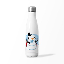 CafePress Vampsnowman 17oz Insulated Water Bottle