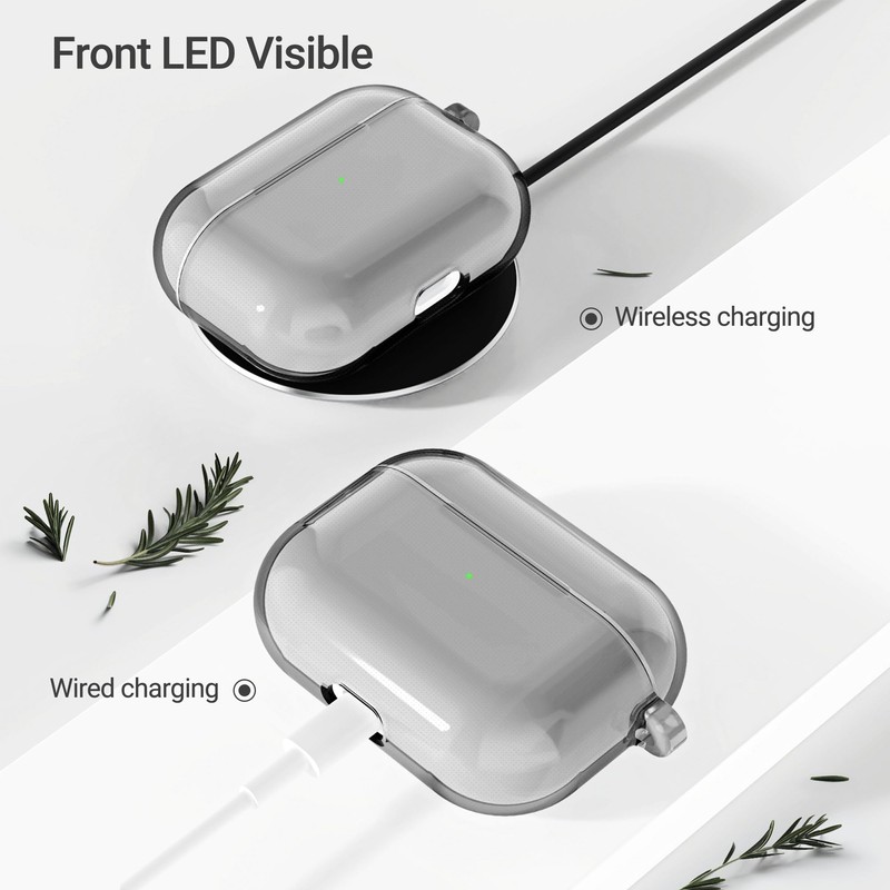 ULAK Compatible with Airpods Pro Case Cover, Designed Protective Cover