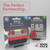Nook Hack Z-Clamps Large [2 Pairs] | Interlocking Heavy Duty
