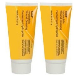 Hydrophilic Wound Dressing Paste Triad 2.5 Ounces (2 Pack)