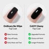 GAOY Gel Top Coat, Matte Top and Base Coat Set,