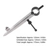 Wing Divider Gauge Carbon Steel Adjustable Angle Lockable Scribing Tool