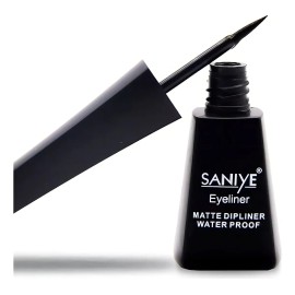 Delineador Liquido Matte Saniye A Prueba De Agua Color Negro