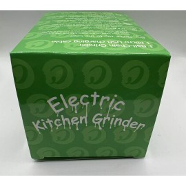 ELECTRIC KITCHEN GRINDER - RANDOM GRAPHIC DESIGNS- COOKIES & BACKWOOD BRAND- NEW