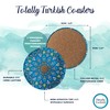 Totally Turkish – Patterned Drink Coasters Set of 6 –
