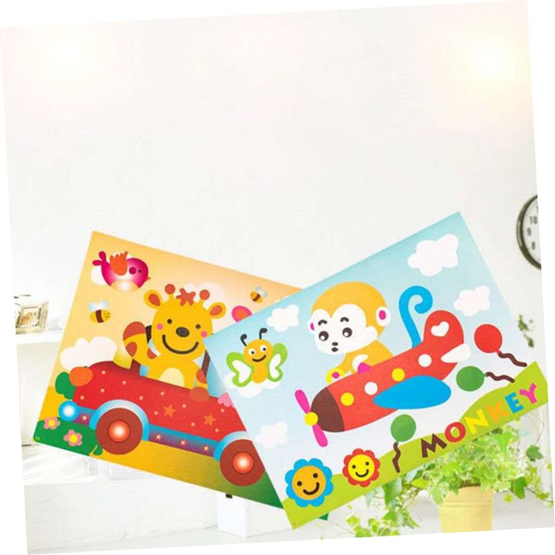 BESPORTBLE 15Pcs Eva Stickers Art Craft Kit Creative for Boys