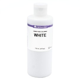 LorAnn White Liquid Food Coloring, 4 ounce bottle
