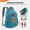 SKYSPER Anti Theft Hiking Backpack RFID Packable Travel Daypack Lightweight