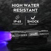 ULTRAFIRE 365nm UV Flashlight, 10W Single Mode Black Light Flashlight,