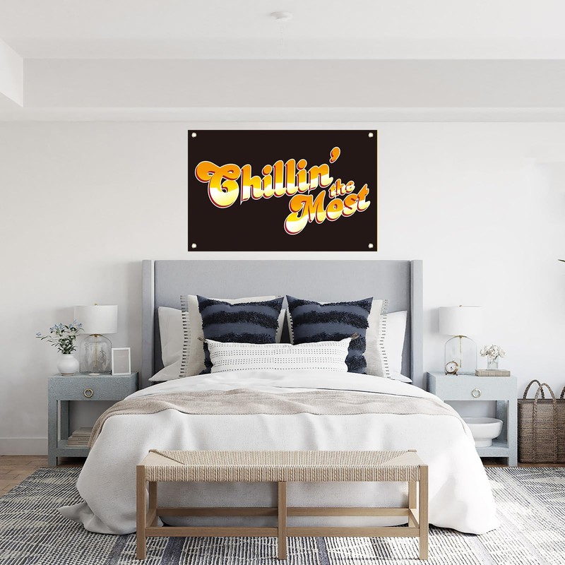 Bolcagob Chillin The Most 5x8FT Flag Double Printed Funny Flag