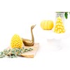 The Beeswax Co Pinecone Beeswax Candle - Natural Honey Scented
