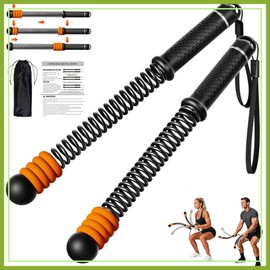 Adjustable Ropeless Battle Ropes for Home Gym Workouts – Portable Cordless Strength Training Equipment for HIIT, Cardio & Full Body Fitness