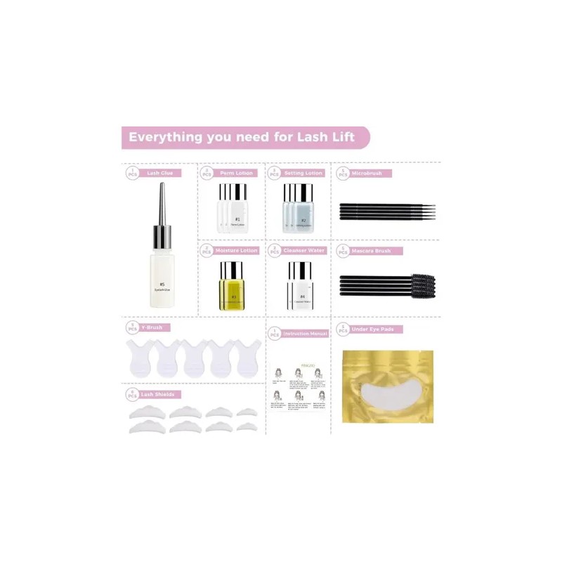 Lash Lifting Kit Para Rizado De Pestañas May