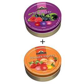 Waterbridge Travel Tin Summer Fruits 175g + Waterbridge Travel Tin Wild Berry 175g