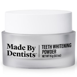 Made by Dentists Professional Teeth Whitening Powder - Remineralizing Hydroxyapatite Tooth Powder Formula with Pap, and Diamond Pwdr - Non-Abrasive Stain Remover for Instant Results