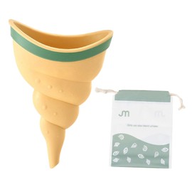 predolo Women Urinal Funnel, Female Urinal, Allows Women to Pee Standing up, Female Urination Device, Womens Pee Funnel for Travel, Yellow