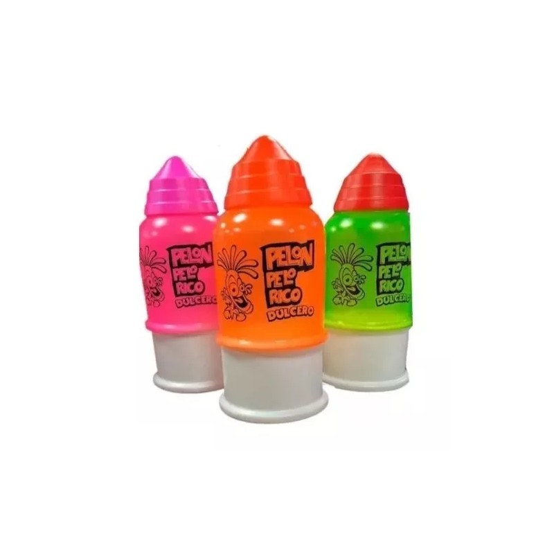 Molin Dollins 6 Vaso Dulcero Pelon Pelo Rico Gigante Fiesta