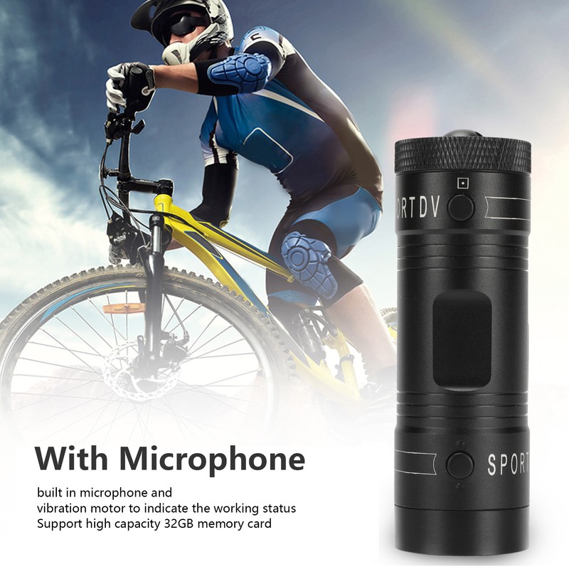 Motorcycle Helmet Camera HD 1080P 120 Degree Wide Angle Waterproof