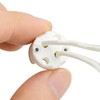 FINELED Mr16 CeramicLED Halogen Wire Connector Base Socket,Mr11 G4 Gu5.3