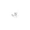 CRL L5839 Clear 5/8" x 1/2" Window Grid Retainers -