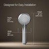 Kohler 72420-G-CP Awaken® B90 Three-function handshower, 1.75 gpm, Polished Chrome