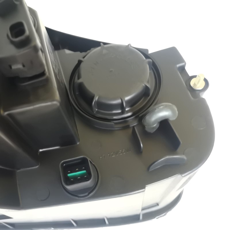 WUSILILU Front Headlight for 2007-2012 Hyundai Santa Fe Halogen Headlight,