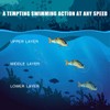 3/5 Pack Bionic Swimming Fishing Lures - Slow Sinking Glide