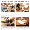 WITANHURST Flavor Blaster Portable Handheld Cold Smoking Gun Electric Smoker,