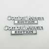 Pair Set Combat Veteran Edition Emblem 3D Badge Raised Decals