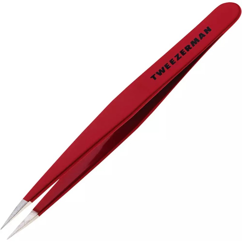 Tweezerman 다양한 색상의 트위저만 스테인리스 스틸 포인트 트위저 Various Colors