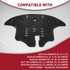 KUAFU Front Engine Splash Shield Compatible with 2016-2020 Kia Sorento