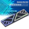 M.2 2280 SSD Heatsink Aluminium Alloy Fast Heat Dissipation M.2