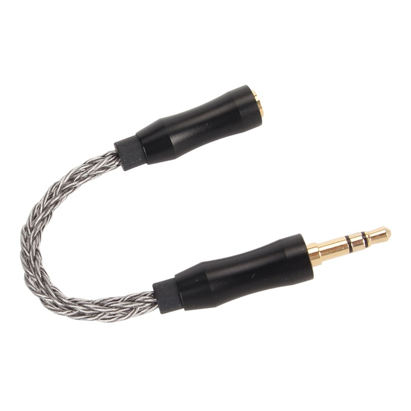 2.5mm to 3.5mm Sound Cable Female to Male Single Crystal
