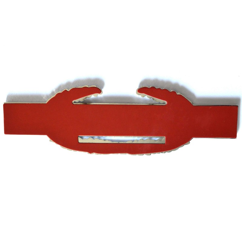 Army Combat Infantryman Metal Decal Auto Emblem