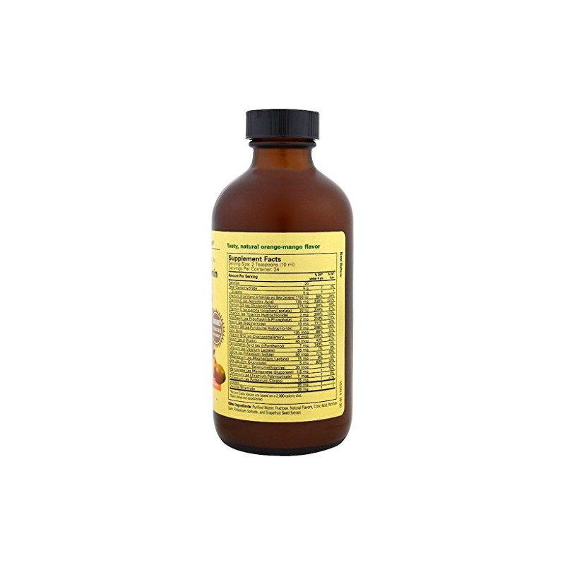 Childlife Multi Vitamina y Mineral Natural Naranja/mango Sabor 8 Fl