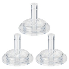 Straw Cup Nipples for Mam Baby Bottles, Soft 100% Silicone Sippy Straw Nipples, 8m+, Variable Flow, 3 Count