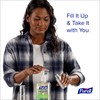 PURELL Advanced Hand Sanitizer Naturals + Refillable Aluminum Bottles, (2)