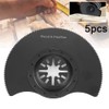 5pcs Semi-circular Oscillating Saw Blade，Diameter 88mm High-carbon Steel Multi Tool
