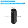 PATIKIL 4MM Vinyl Rubber End Caps, 150 Pack Flexible Bolt