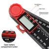 1 x Angle Gauge, 400 mm Digital Protractor, 360° Rotating