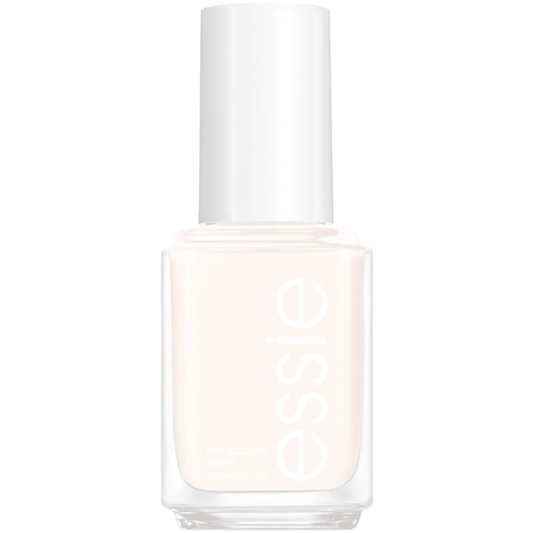 essie essie Salon-Quality Nail Polish, 8-Free Vegan, Cloudy White, Marshmallow,